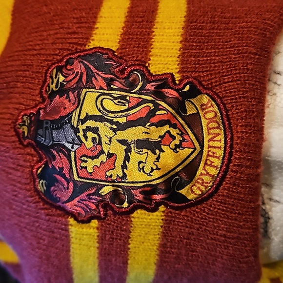 🌟3/$25🌟 Official Harry Potter Red/Yellow Gryffindor Woman's Winter Hat - Picture 2 of 6